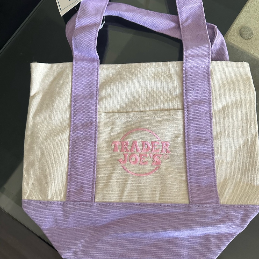 Trader Joe’s Purple mini Tote Bag